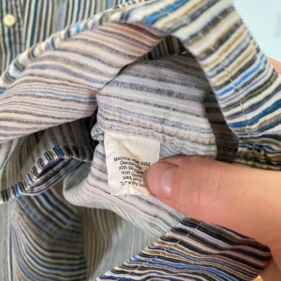 J Crew Striped Shirt - Picture 5 of 7